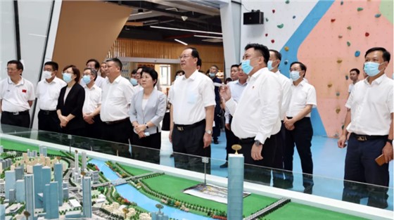 毛偉明寄語馬欄山：努力打造具有中國特色、全國領(lǐng)先、全球影響力的媒體融合新地標