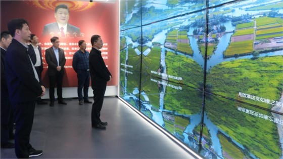 羅小云副省長調(diào)研贛撫平原灌區(qū)相關(guān)工作，并參觀江西省農(nóng)業(yè)水價綜合改革宣傳展覽中心